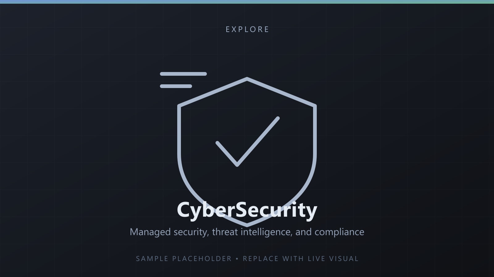 Explore cybersecurity services