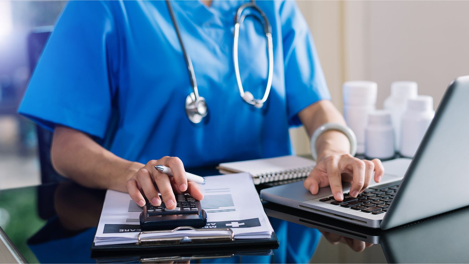 Healthcare automation placeholder visual