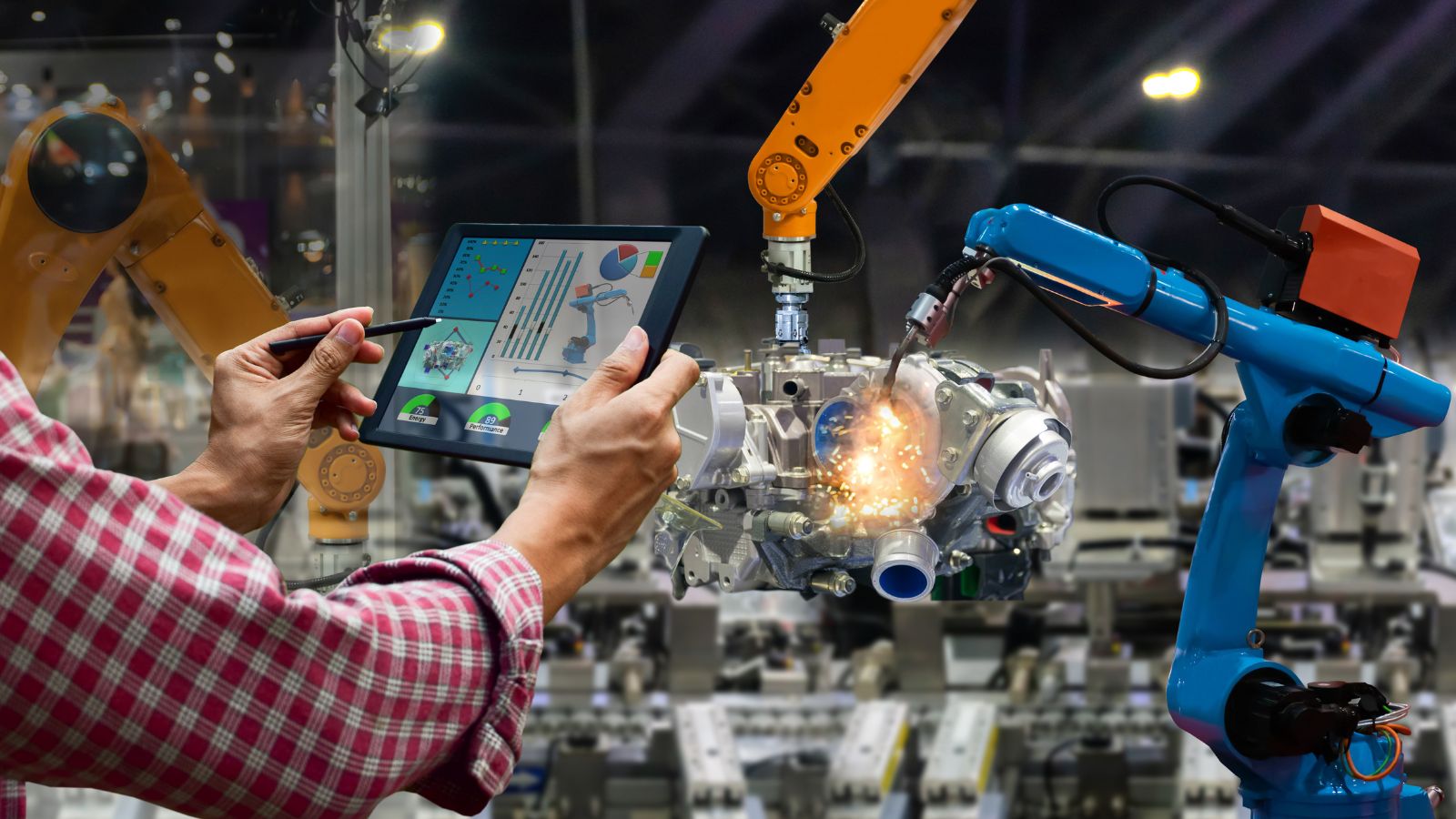 Manufacturing automation placeholder visual