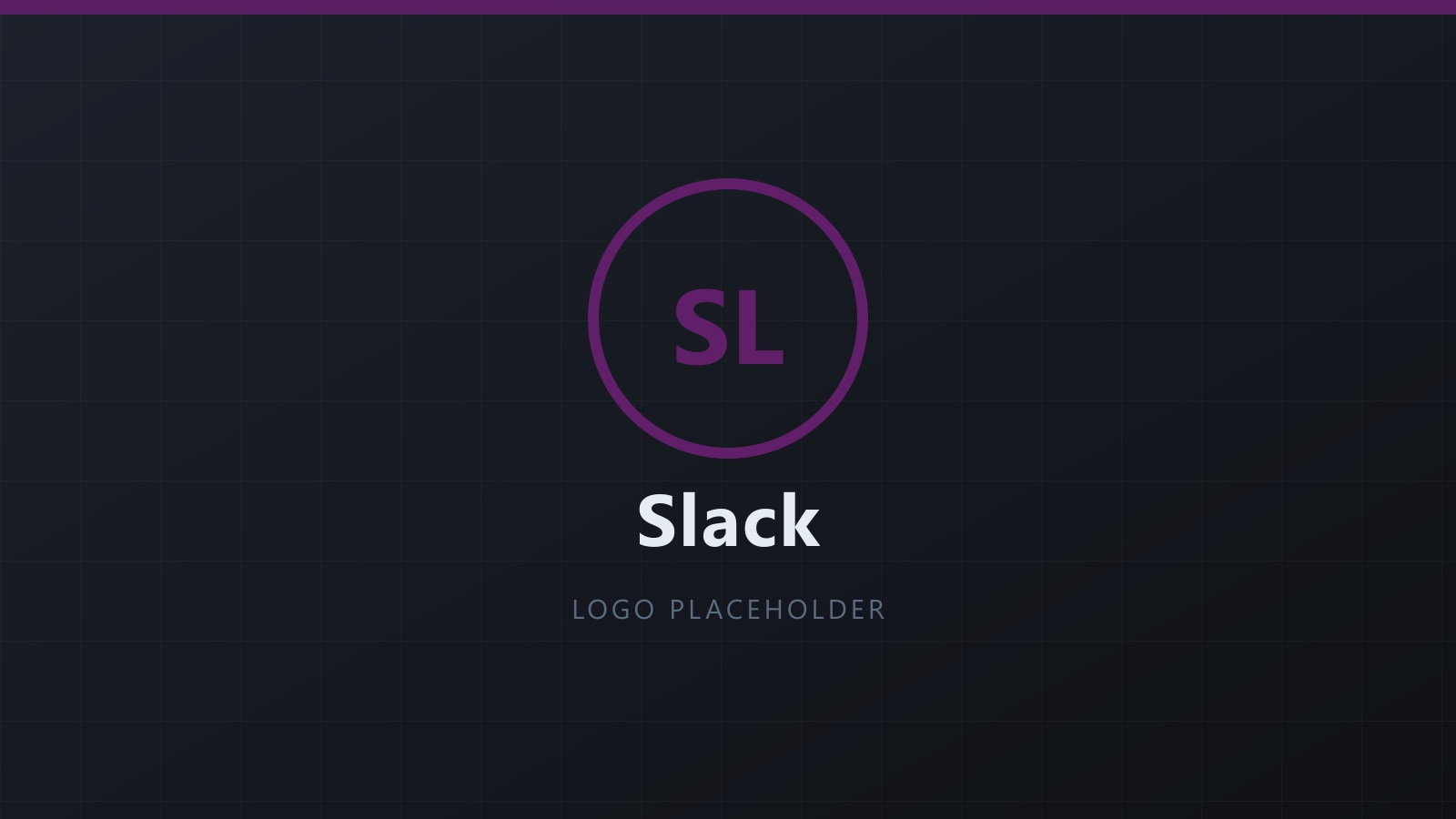 Slack logo placeholder